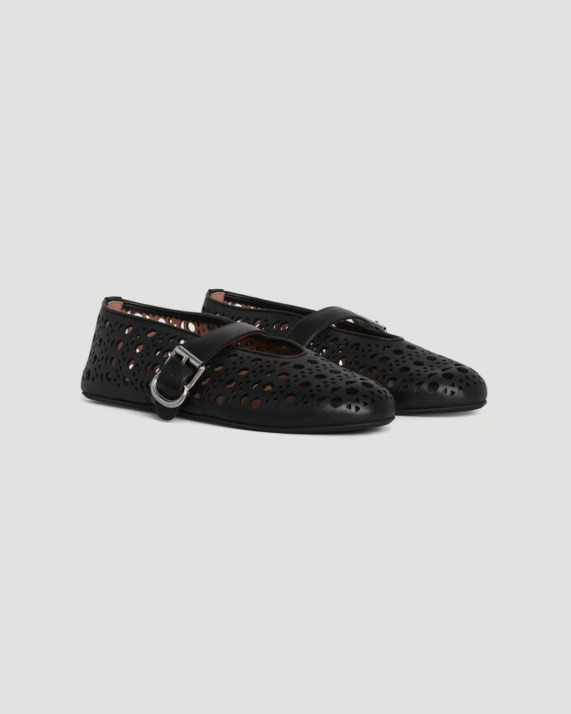 Ballet Flats in Vienne Lambskin — снимка 2