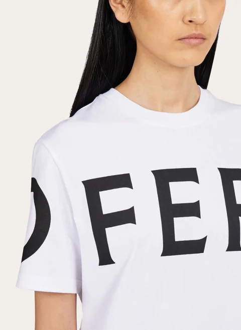 Тишърт 'Graphic Logo' Ferragamo — снимка 4