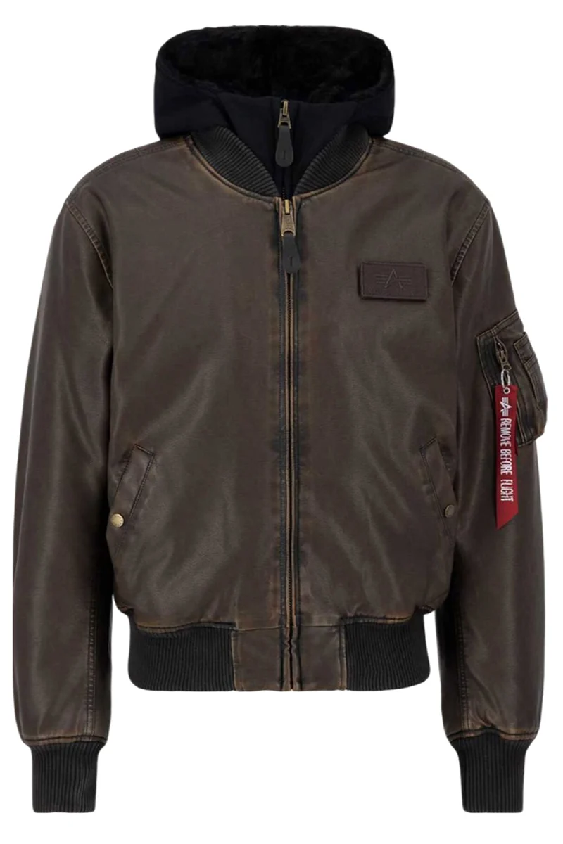Яке MA-1 D-Tec FL Slim 123106 250 vintage brown