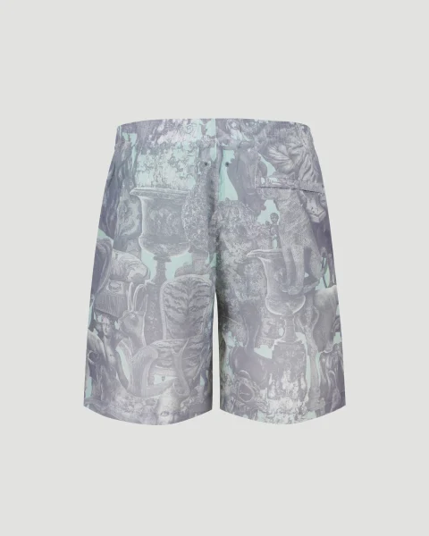 Swim Shorts with Hubert Objects Print — снимка 2