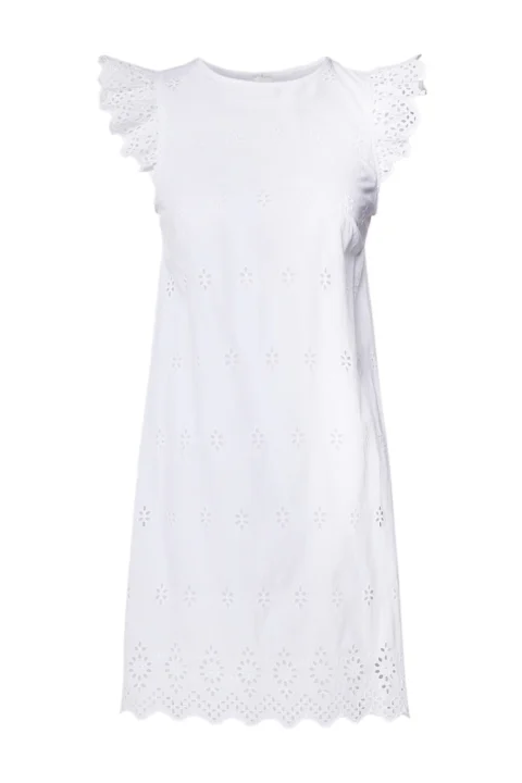 Рокля Onllou Life Emb S/S Open Back Cs 15346368 11-0601 TCX bright white