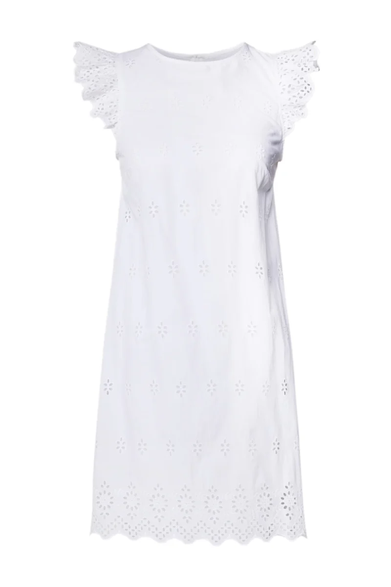 Рокля Onllou Life Emb S/S Open Back Cs 15346368 11-0601 TCX bright white