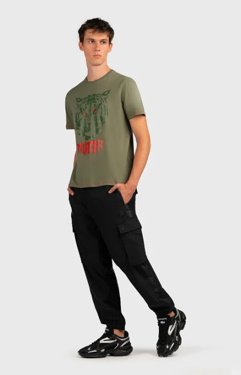 Тениска TS177 с акцентен принт — снимка 6
