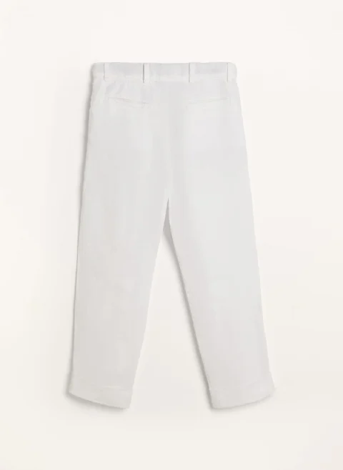 Панталон от лен Brubello Cucinelli Kids 4 — снимка 2