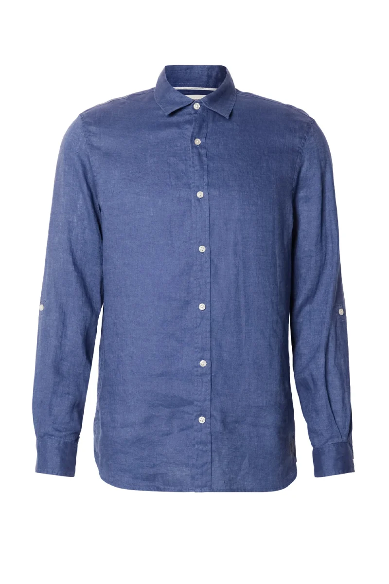 Риза Linen Regular Fit 182346 410 oceana
