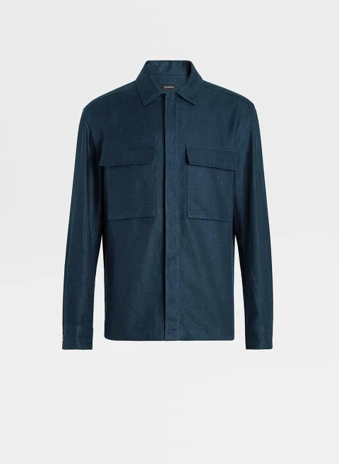 Риза от лен Ermenegildo Zegna