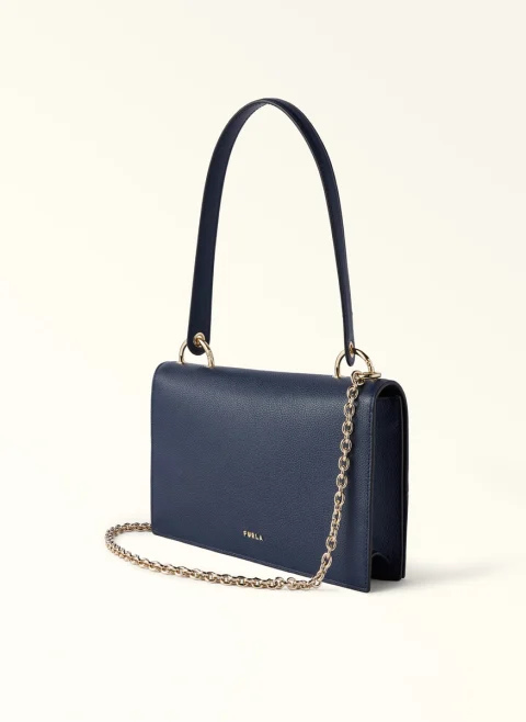 Чанта Furla Amelia Ink Blue — снимка 2