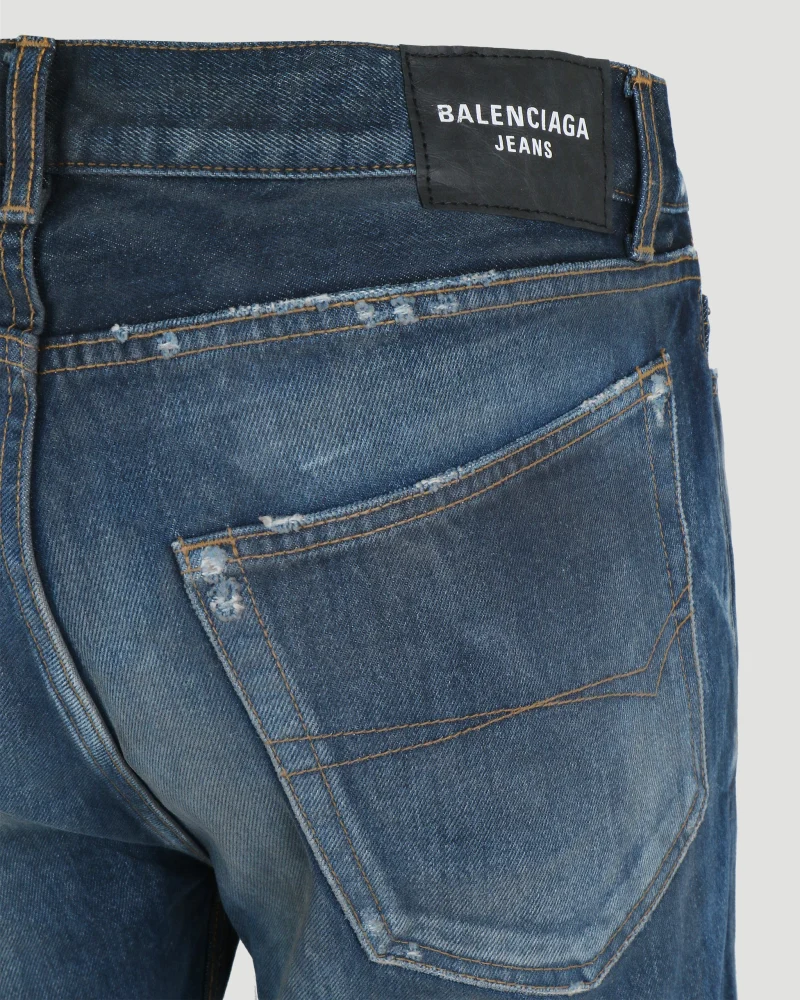 Jeans with Worn-Out Effect — снимка 4