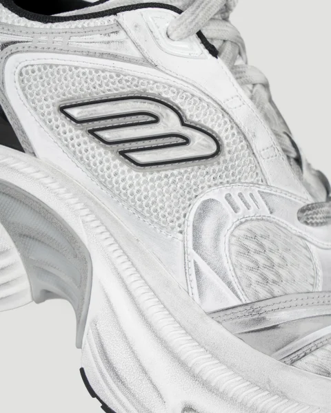 10XL Sneaker in White & Black — снимка 6