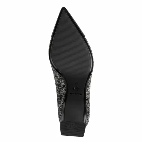 Токчета TAMARIS – 1-22466-45-009 BLACK/WHITE — снимка 6