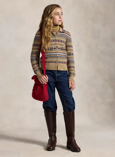 Разкроен деним Ralph Lauren Kids 7-16 — снимка 2