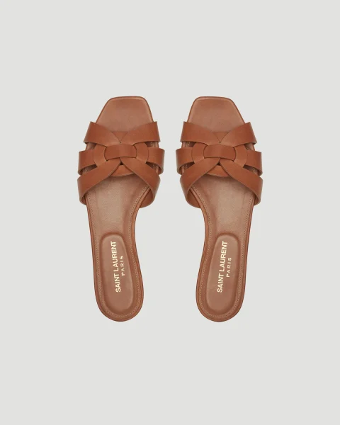 Tribute Mules in Smooth Leather — снимка 3