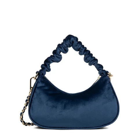 Дамска синя чанта Clutch LANCASTER — снимка 7