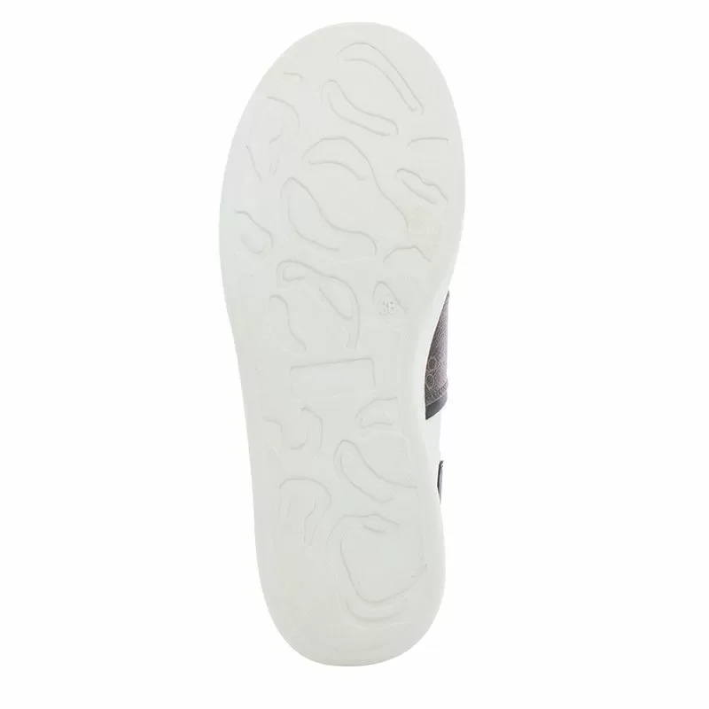 Дамски Сникърс Gold&Gold – GA220 -BIANCO/NERO — снимка 4