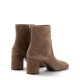 Дамски бежови боти Casadei — снимка 5