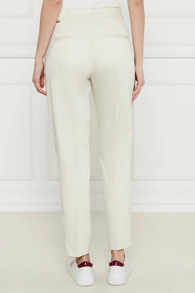 Панталон Cotton Stretch Slim Tapered K20K207837 ADA chalk — снимка 2