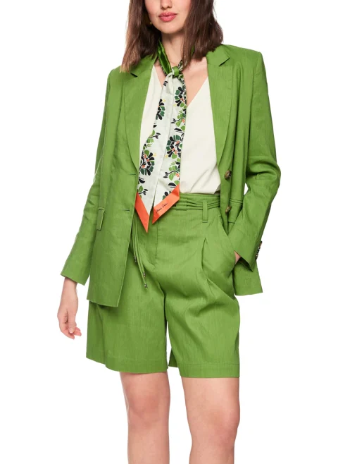 Сако с лен Marc Cain Collections — снимка 2