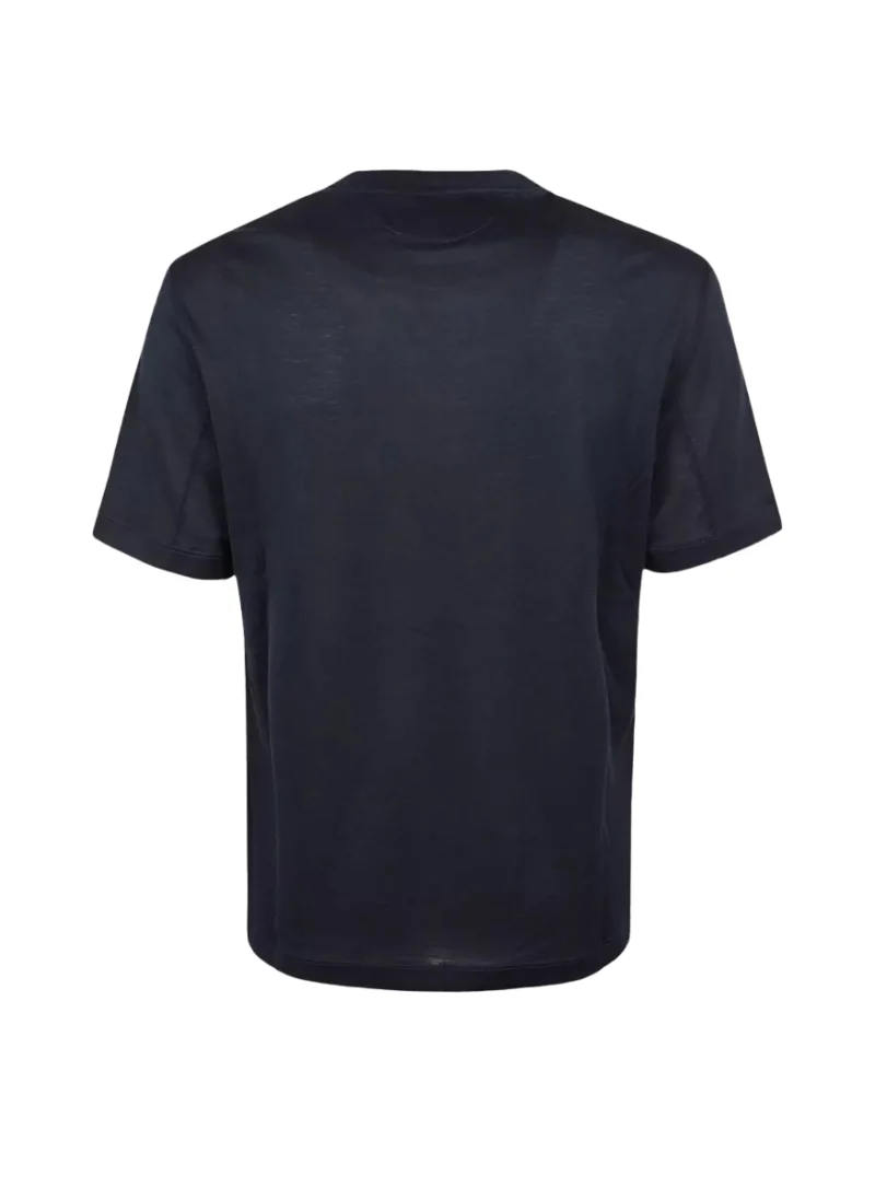 Тишърт с коприна Brunello Cucinelli — снимка 2