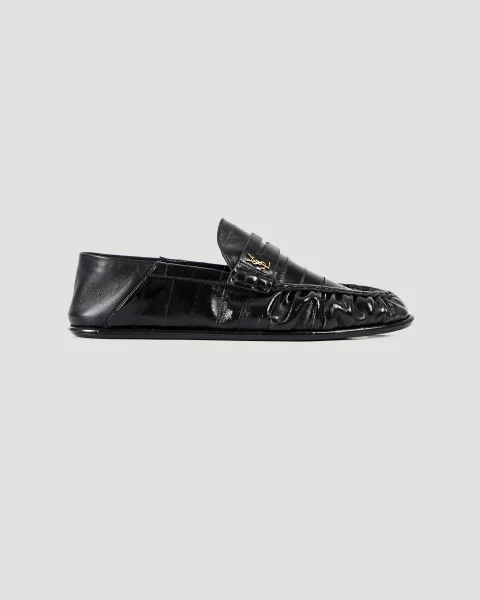 Le Loafer Penny Slippers in Leather