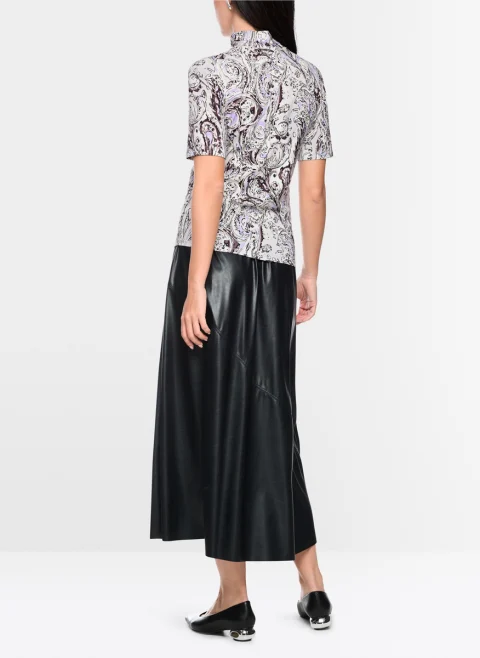 Блуза с поло яка 'Ornamental' Marc Cain Collections — снимка 3
