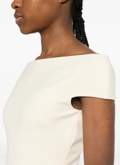 Рокля с 'Off-the-shoulder' дизайн 'Kyra' Solace London — снимка 4