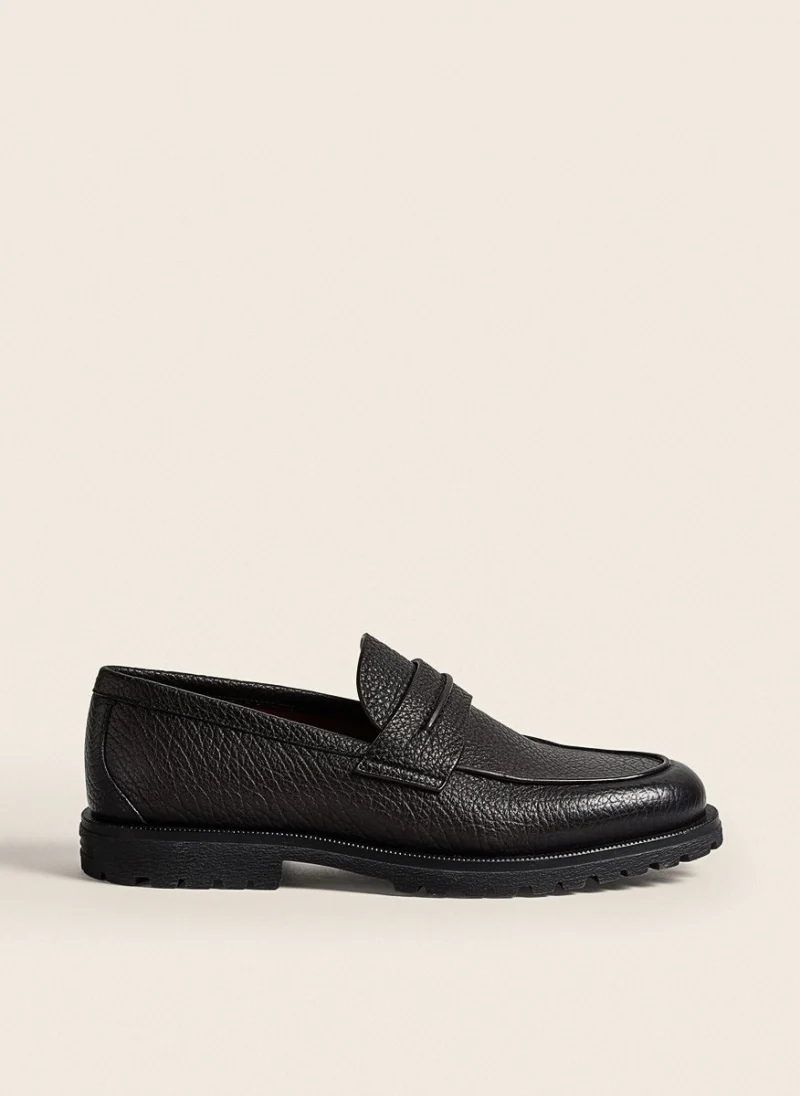 Кожени мокасини 'Pioggia' Zegna