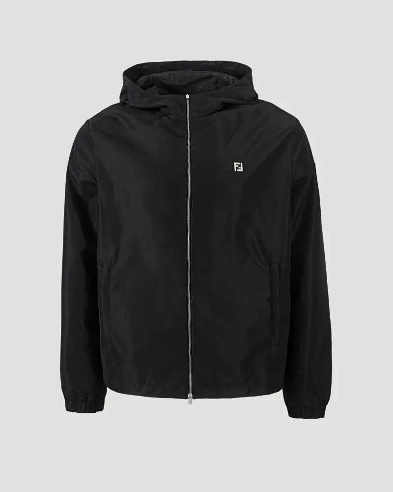 Black Tech Fabric Blouson