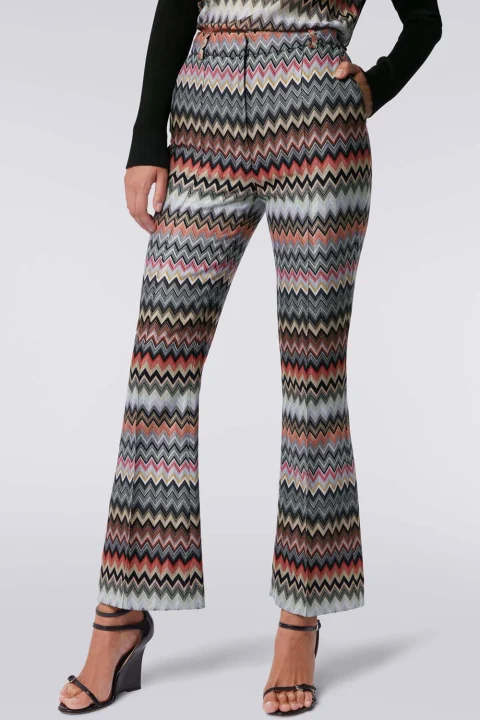 Панталон Regular Zig Zag Raschel DS24SI0X-BR00UM sm96p-multicolor — снимка 2