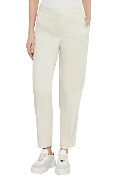 Панталон Cotton Stretch Slim Tapered K20K207837 ADA chalk