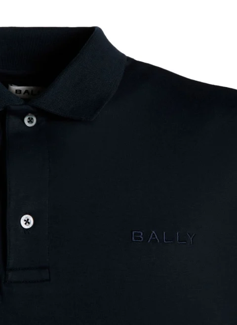 Полошърт с коприна Bally — снимка 2