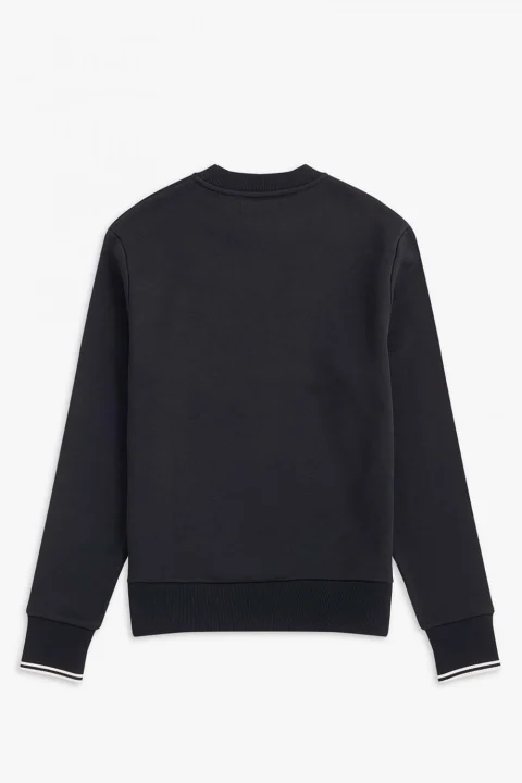 Суичър Crew Neck M7535 184 black — снимка 2