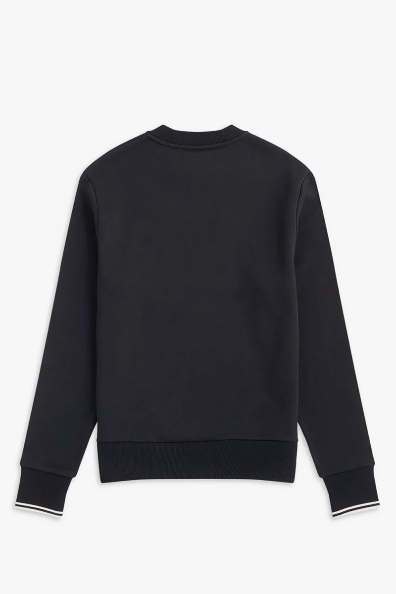 Суичър Crew Neck M7535 184 black — снимка 2