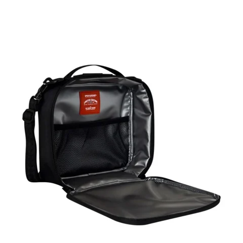 Кутия за обяд SHARK CENTRAL BLACK NYLON CAMO EMBOSSED SHARK SPRAYGROUND — снимка 6