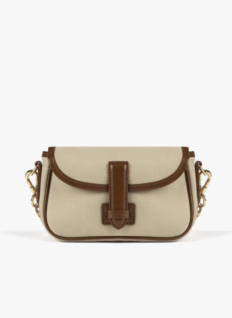 Мини чанта с кожени детайли Weekend Max Mara Wkavik