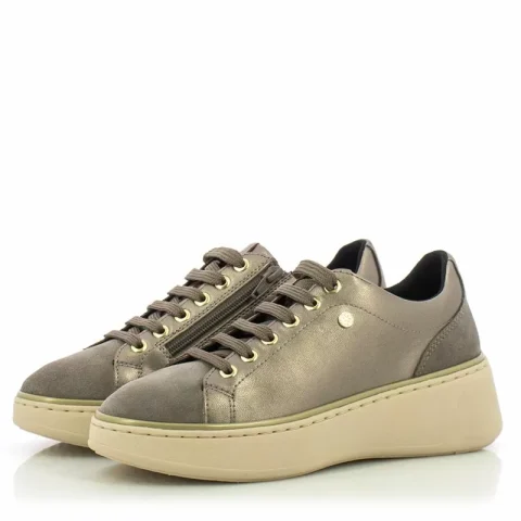 Дамски Сникърс GEOX – D55YHA D SUNNETTY SAND/TAUPE — снимка 3