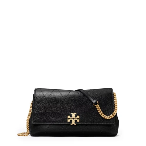 Дамска чарна чанта Charlie TORY BURCH — снимка 1