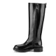 Дамски черни ботуши Casadei — снимка 6