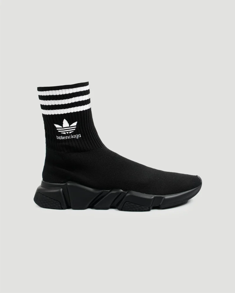 Balenciaga x adidas Speed Trainers in Black