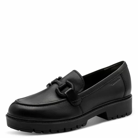 Дамски Лоуфър TAMARIS – 1-24723-43-003 BLACK LEATHER_1 — снимка 3