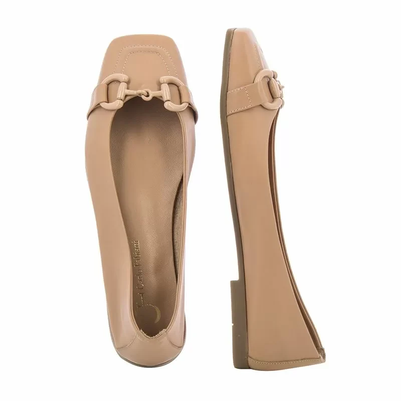 Дамски Балерини CARLO FABIANI – M.23030 ZB R543 NUDE — снимка 5
