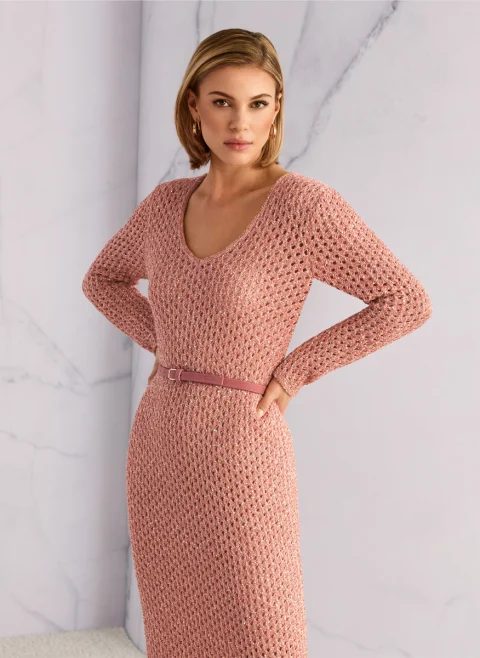 Колан от набук Marc Cain Collections — снимка 4