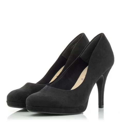 Токчета TAMARIS – 1-1-22447-21 BLACK SUEDE — снимка 3