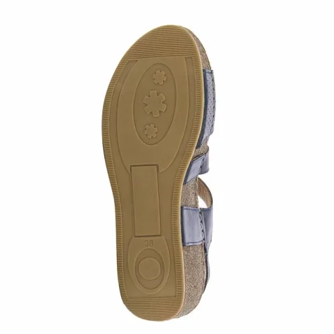 Дамски Сандали На Платформа COCONUT – 184.204 NAVY — снимка 4