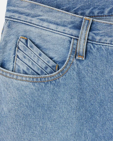 Sky Blue Extra Long Pants — снимка 5