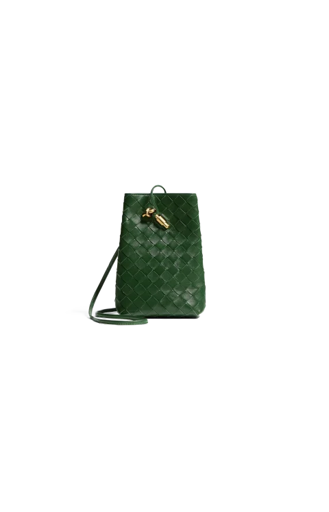 Andiamo Phone Pouch in Basil