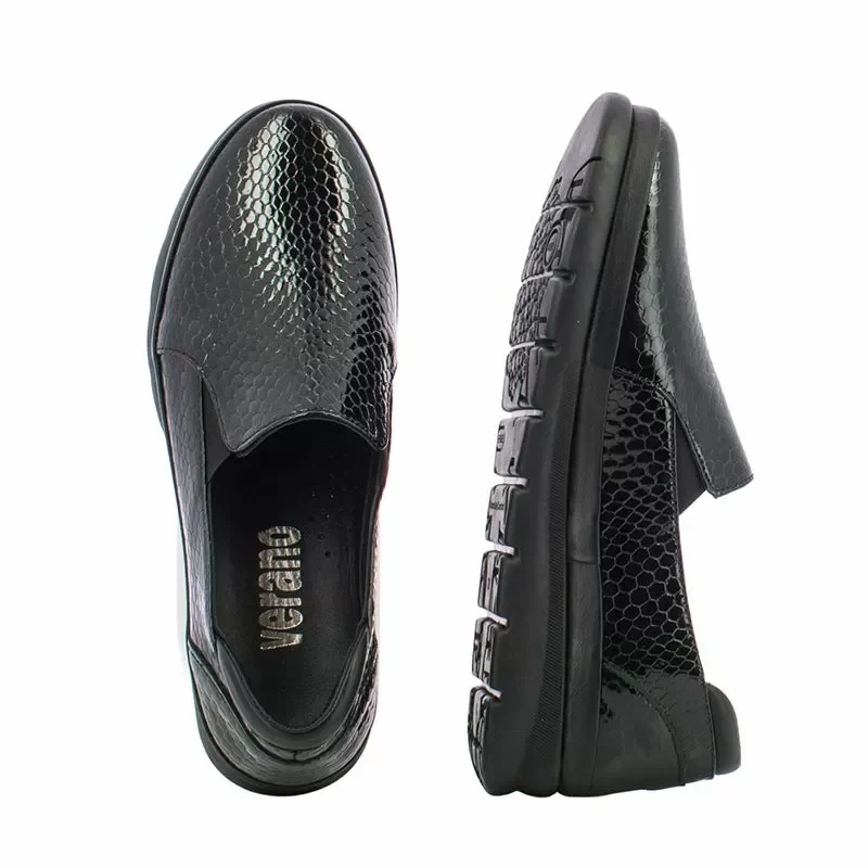 Дамски Ежедневни VERONELLA – 047-161 BLACK_1 — снимка 4