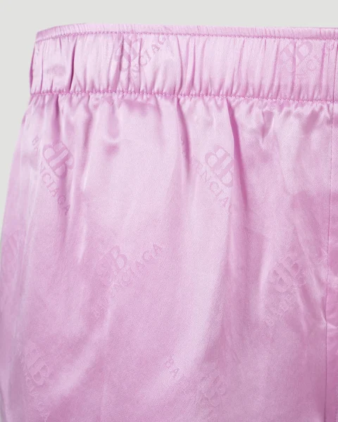 Silk Shorts in Pink — снимка 3
