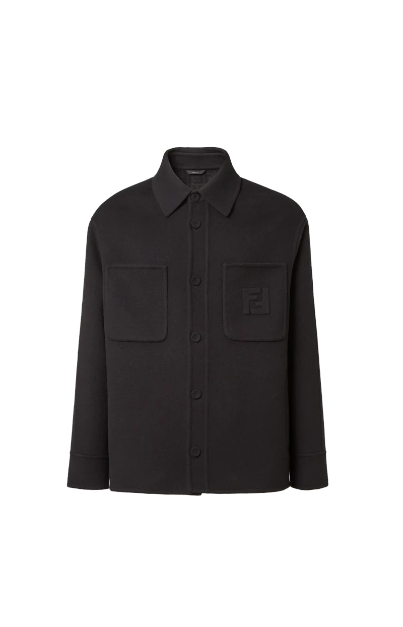 Black Wool Blouson