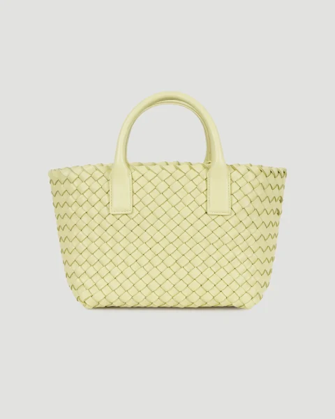 Mini Cabat Bag in Butter Gold