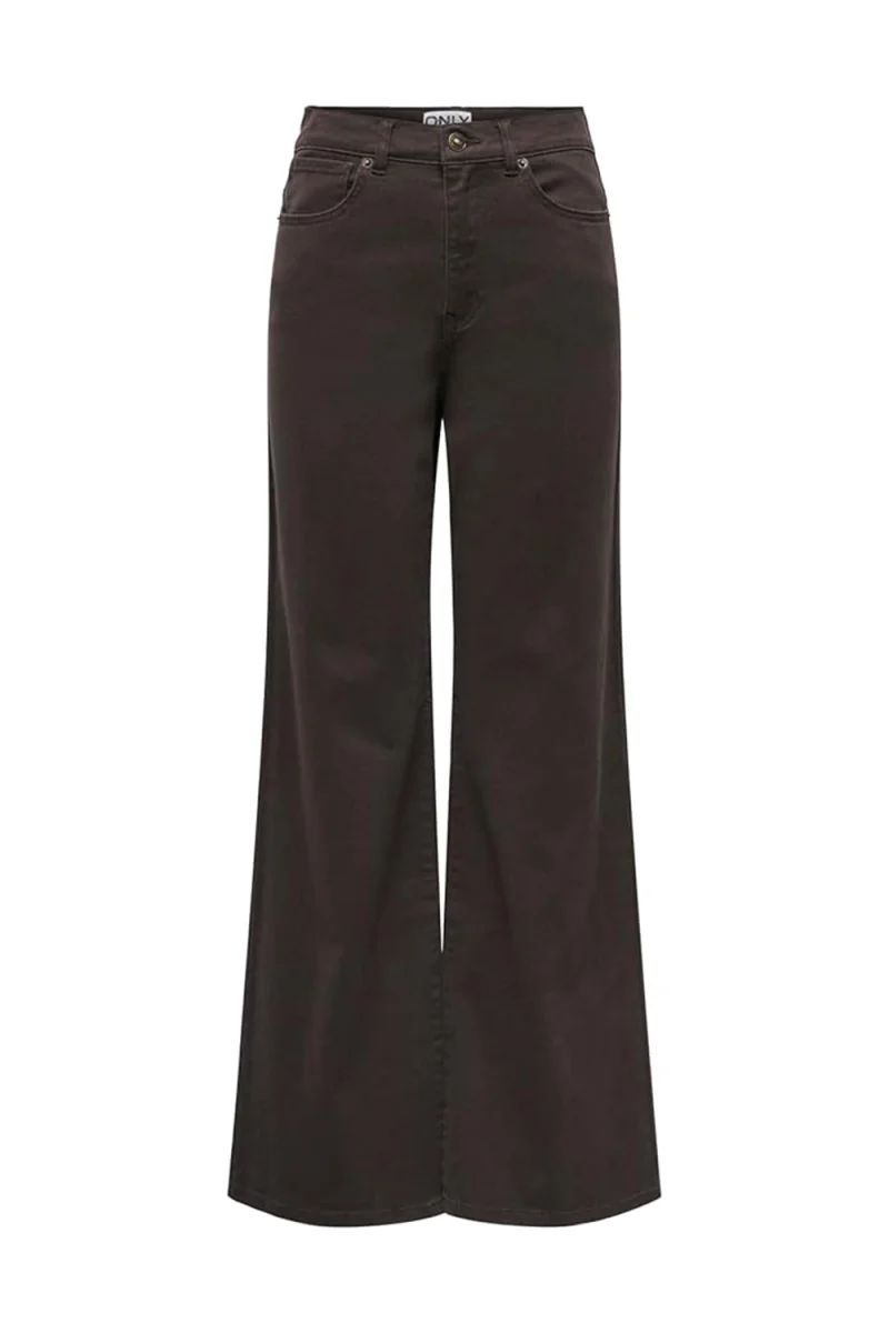 Jeans Onlmadison-Sille Hw Wide 15376942 19-1109 TCX chocolate torte